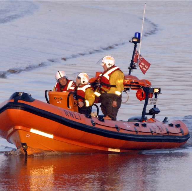 RNLI lifeboat from Whitstable
