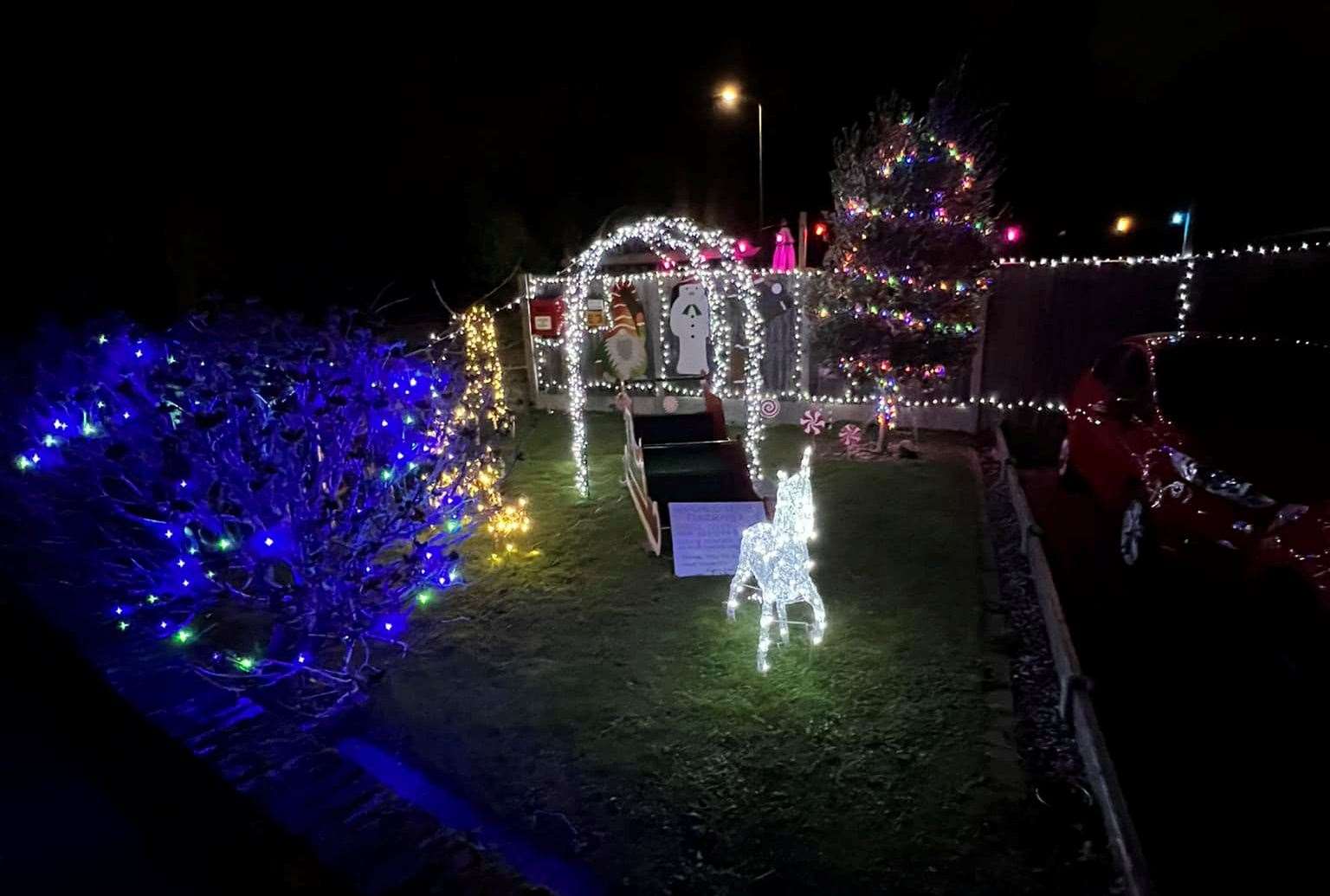 A special interactive display in Ashtead Drive, Bapchild, is raising money for a defibrillator. Picture: Lewis Feekings