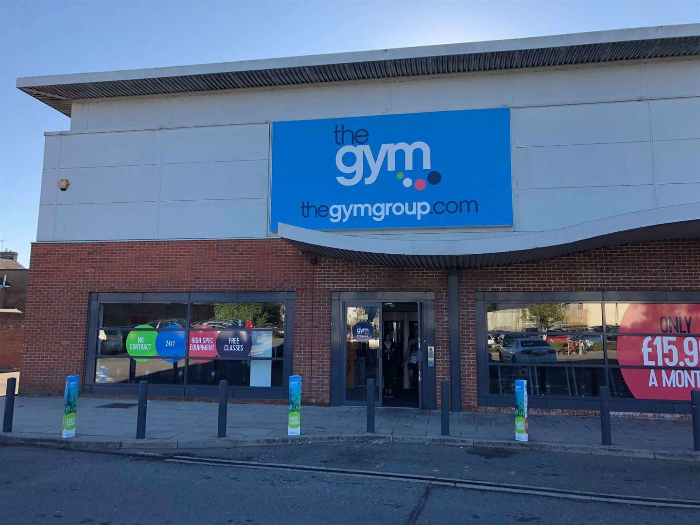 The Gym in New Street was evacuated