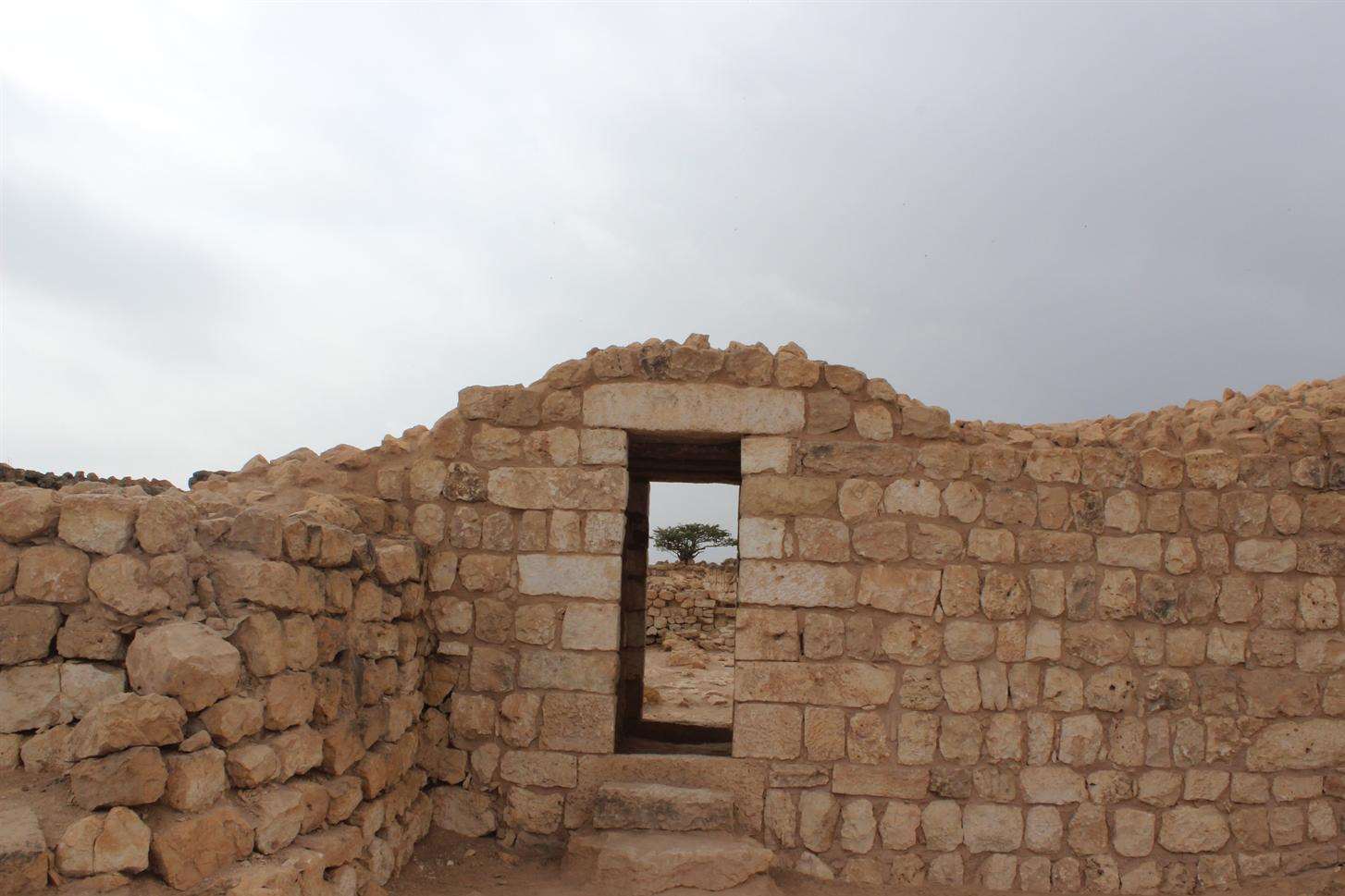 The door through which all the world's Frankincense once came. Picture: Ed McConnell