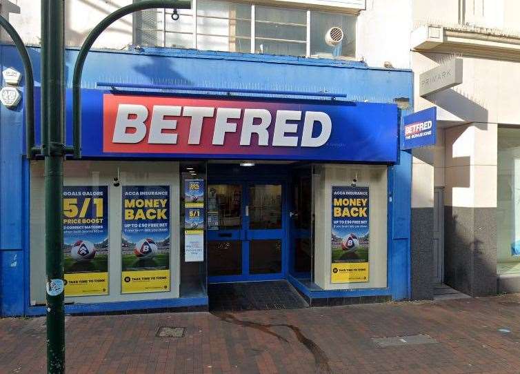 There are five other betting and gambling venues on the high street already, including Betfreds, pictured. Photo: Google