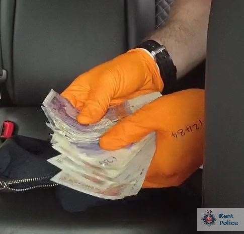 Cash was seized by officers (12730731)