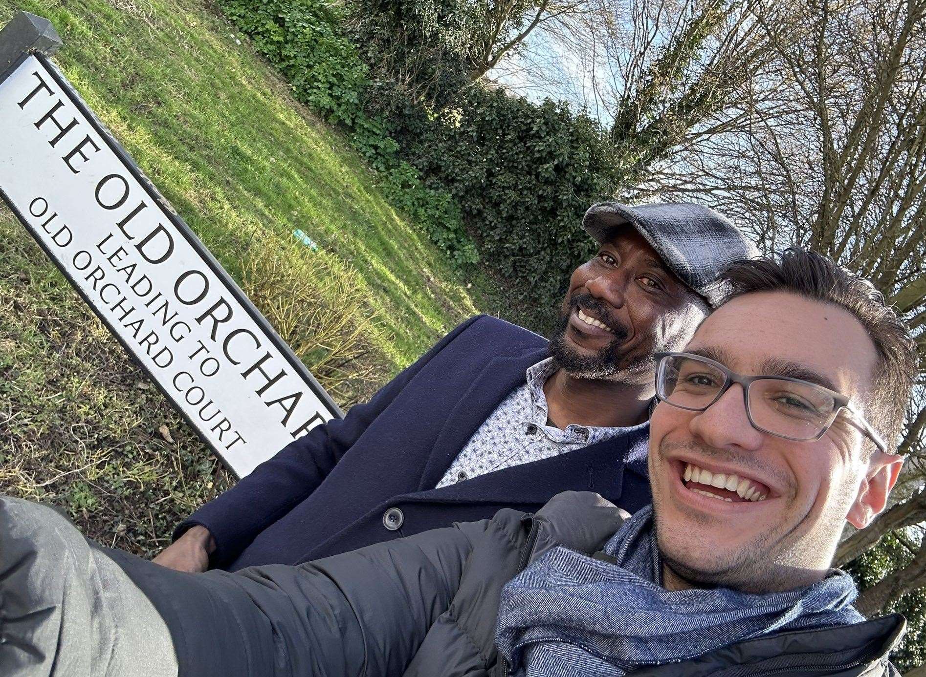 George Perfect, 22, who is running to be a councillor in Rainham North. Picture: @UKGeorgeP