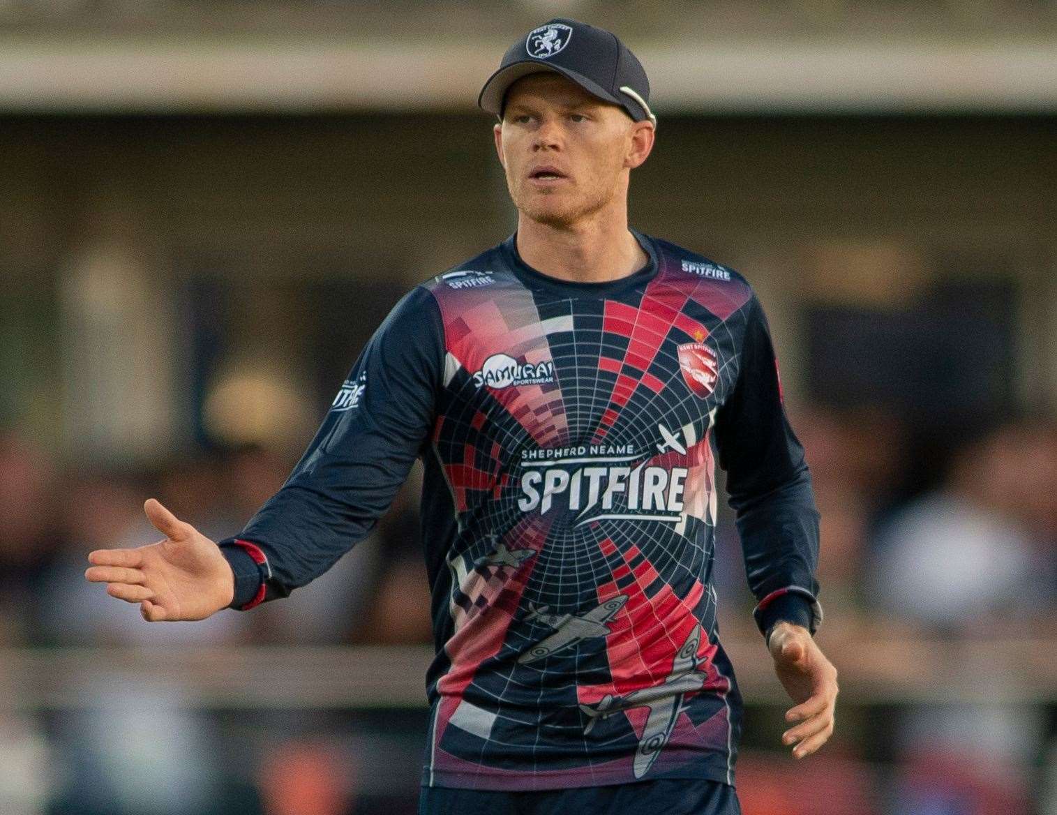 Kent captain Sam Billings - scored a half-century against Surrey.