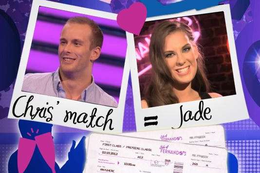 Chris chose Jade as his date on the show