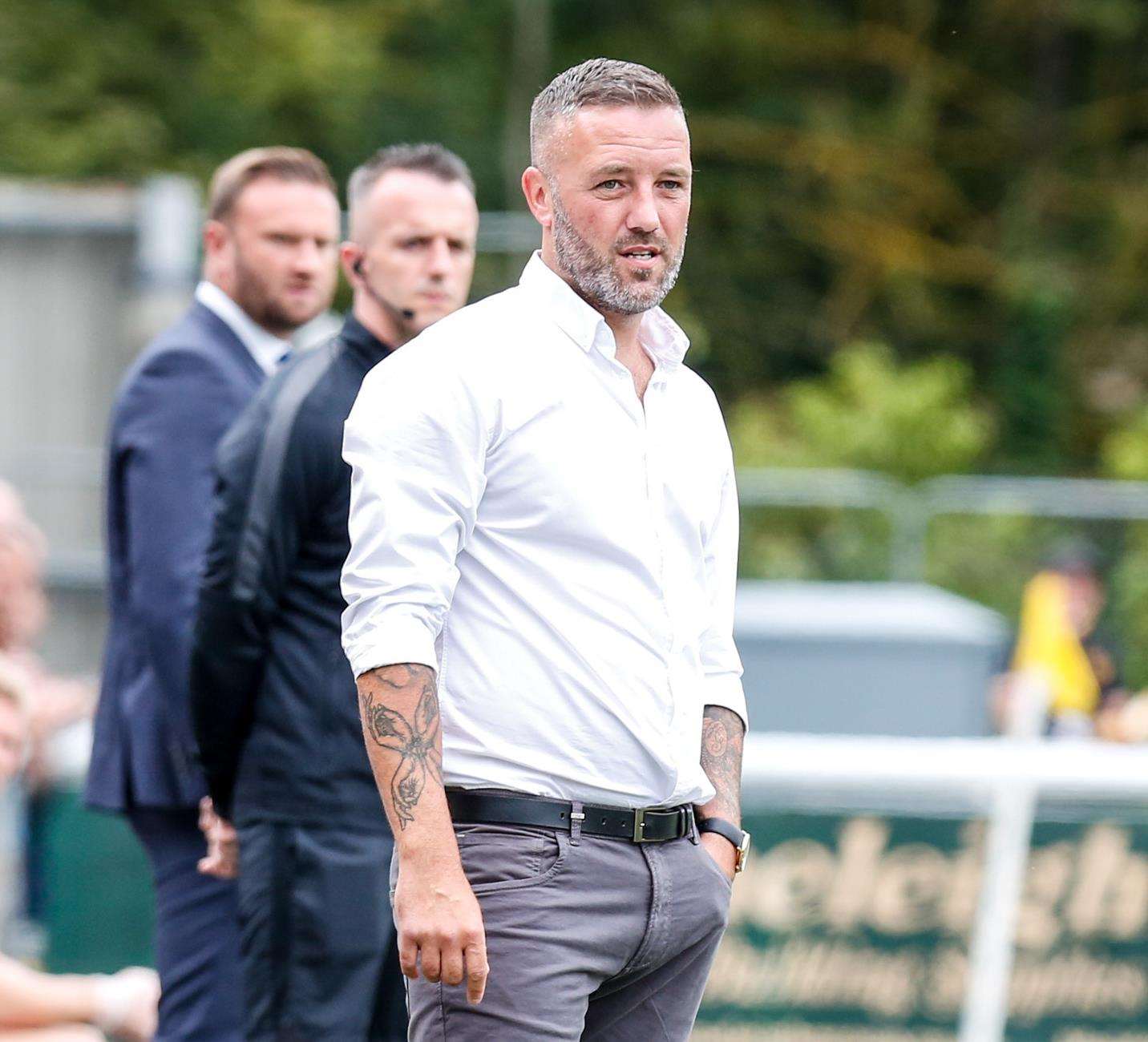 Maidstone United manager Jay Saunders Picture: Matthew Walker