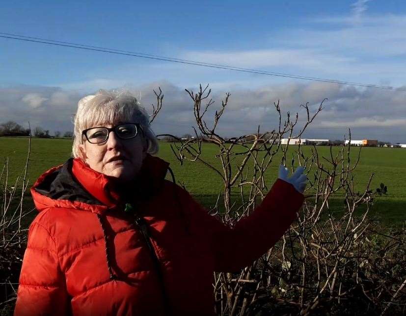 Jane Dunford thinks a buffer zone of at lease 75m of conservation land should be preserved