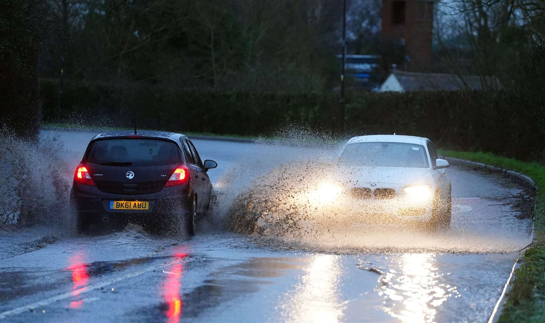 Weather warnings remain in force across much of the UK on Monday (David Davies/PA)