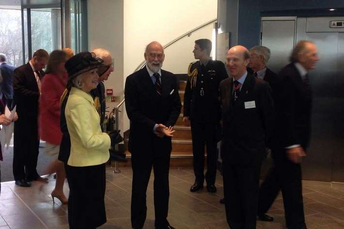 Prince Michael of Kent is among the VIPs