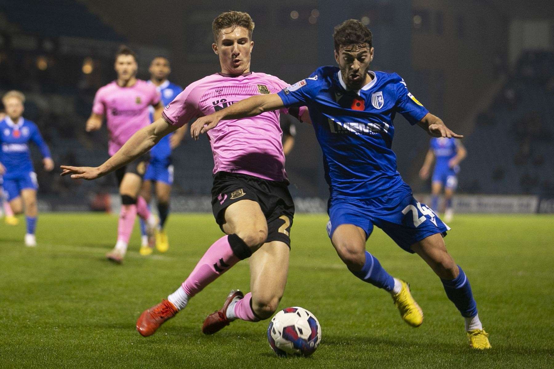 Scott Kashket scored his second Gillingham goal last weekend. Picture: KPI