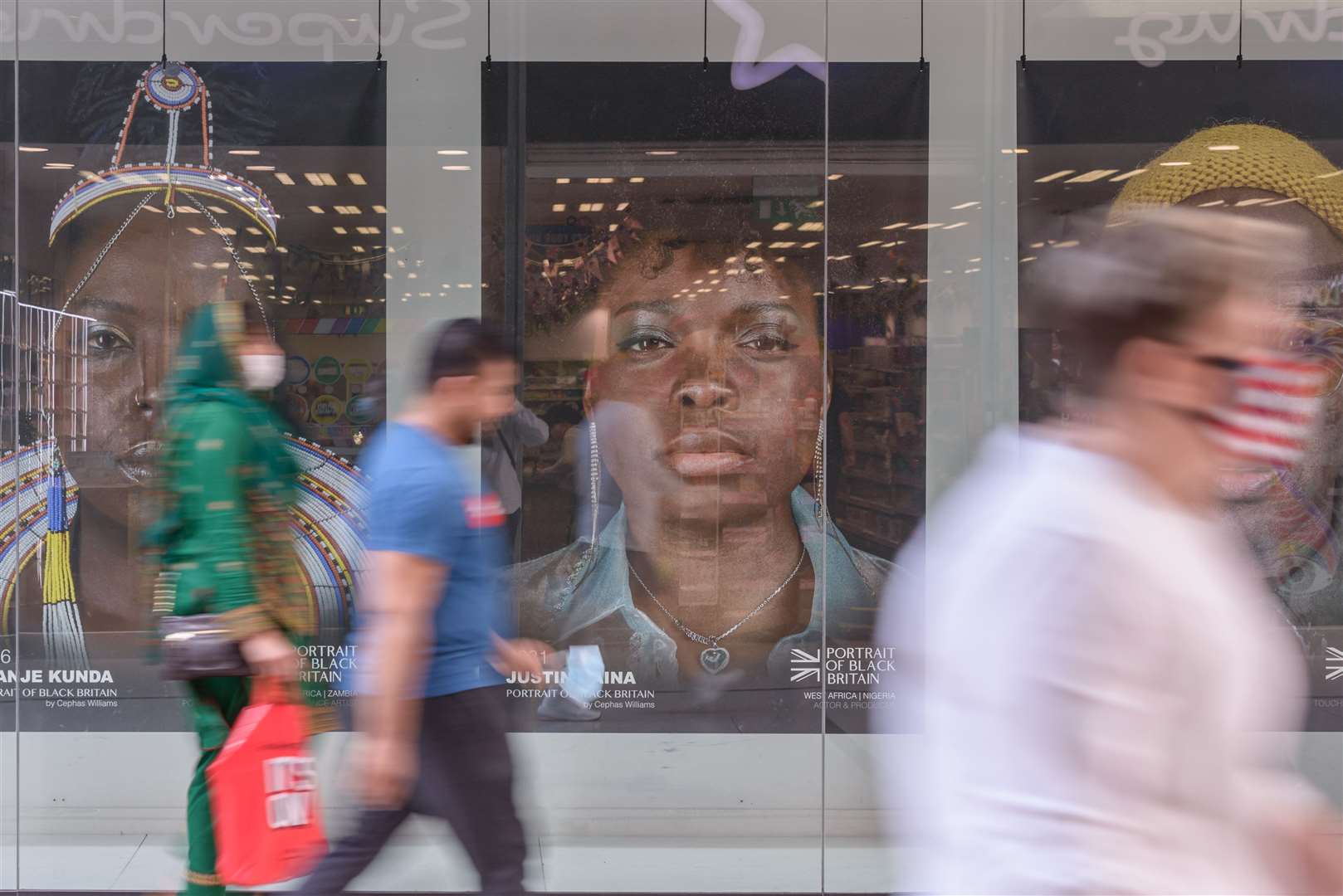 Portrait of Black Britain was at the Arndale centre in Manchester earlier this year (CPG Media/Portrait of Black Britain/PA)