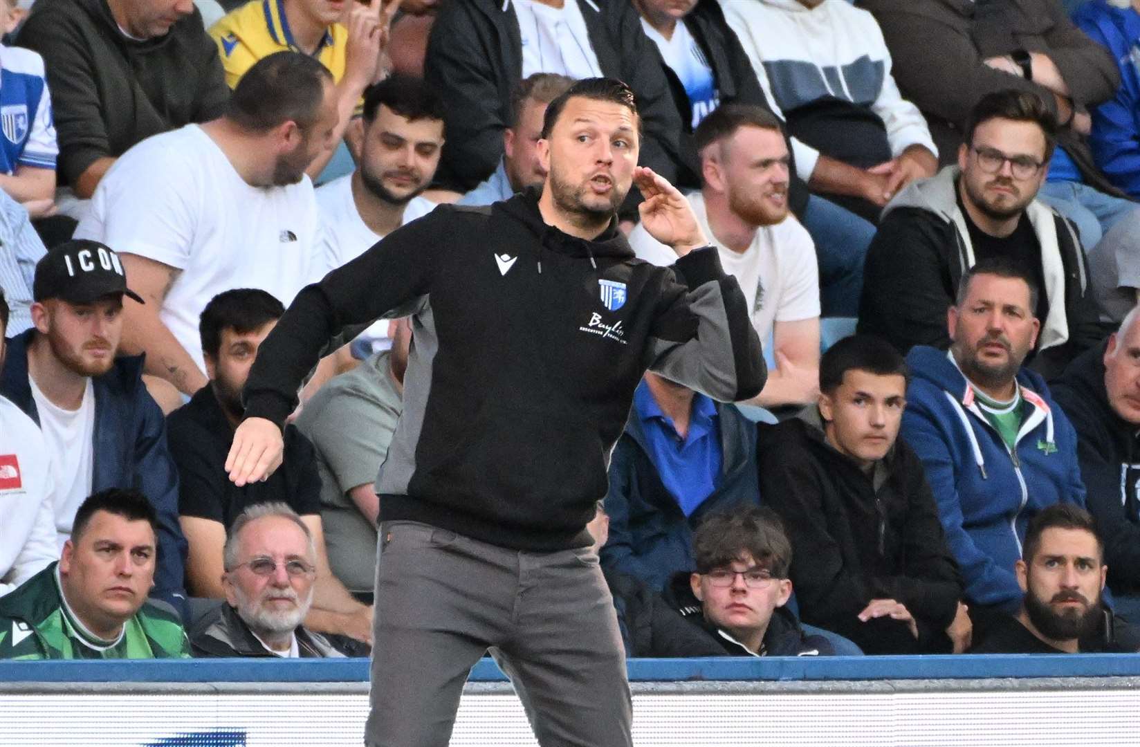 Manager Mark Bonner was impressed with his team’s midweek EFL Trophy display Picture: Barry Goodwin