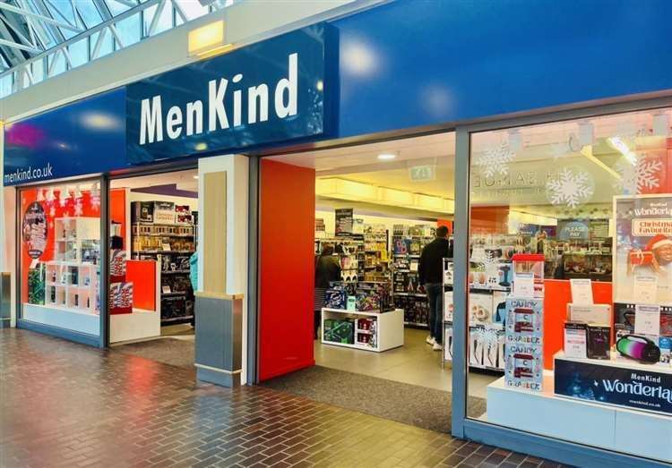 MenKind at Hempstead Valley in Gillingham has shut