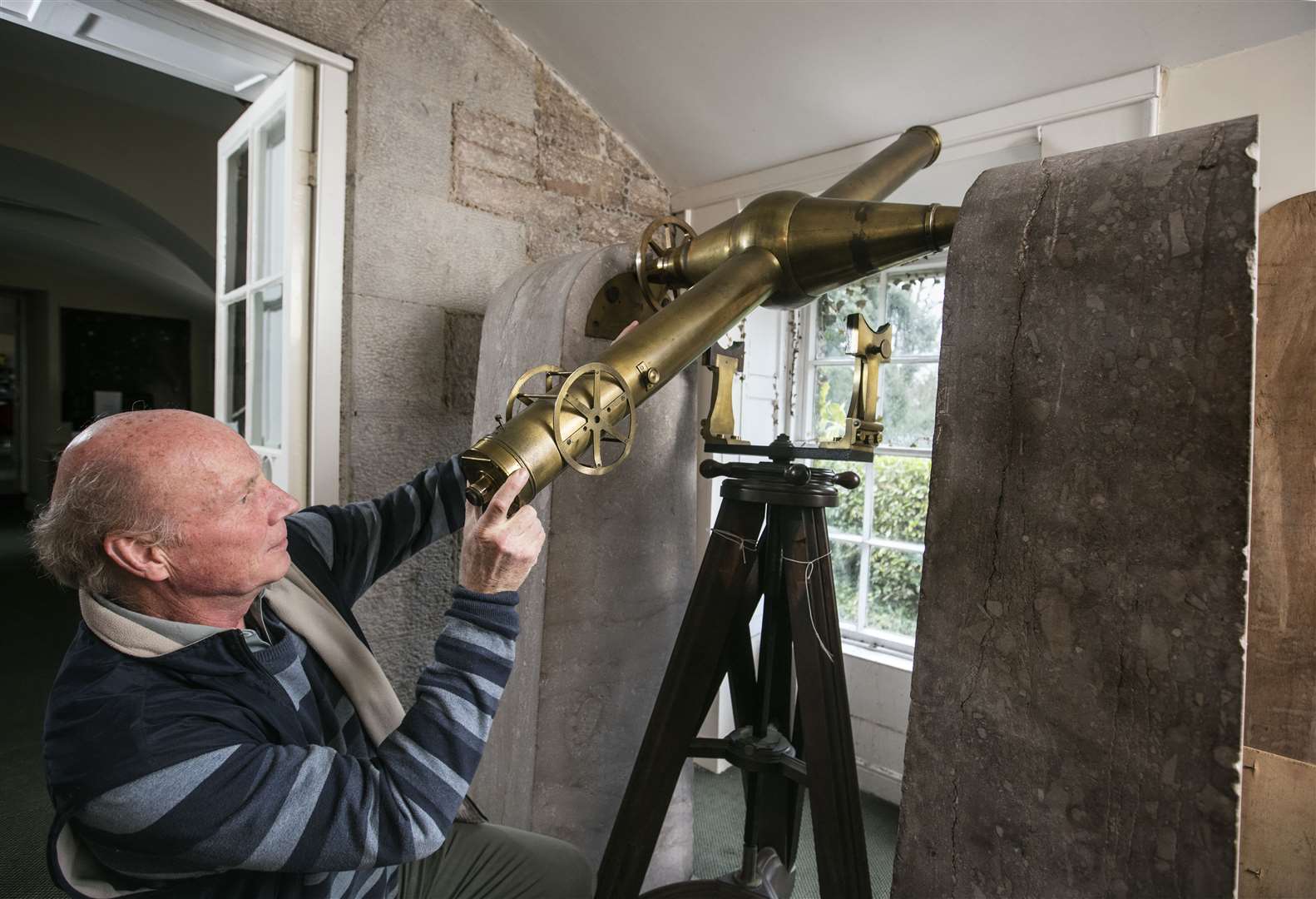 Professor Michael Burton said the conjunction of Saturn and Jupiter will be a ‘spectacular event in the sky’ (Armagh Observatory/PA)