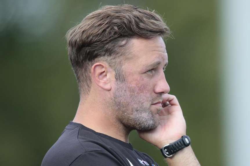 Maidstone boss Jay Saunders Picture: Martin Apps