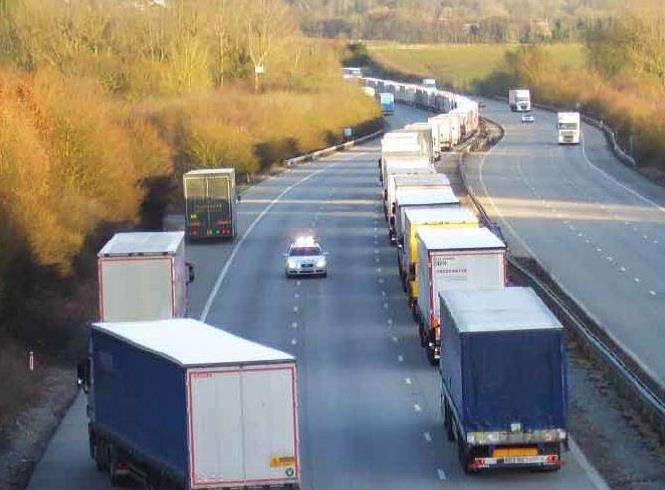 Operation Stack could happen again after the UK leaves the EU