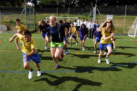 Pupils from Maplesden Noakes School