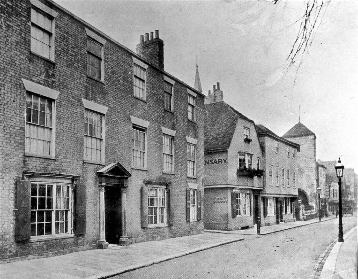 61 Burgate Street, Canterbury, the house where the author of the "Ingoldsby Legends" was born