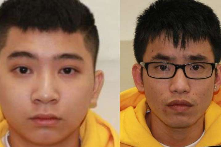 Anh Nan Nguyen, 15 (left) and Son Thai Vo, 14 are missing