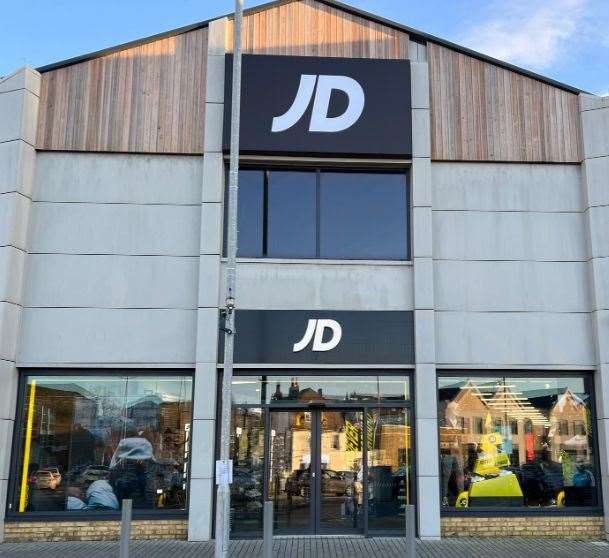 The new JD Sports shop in Dover opened today, Black Friday. Picture: JD SPORTS
