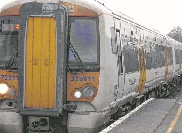 Broken down train on Maidstone East line causing problems getting into ...