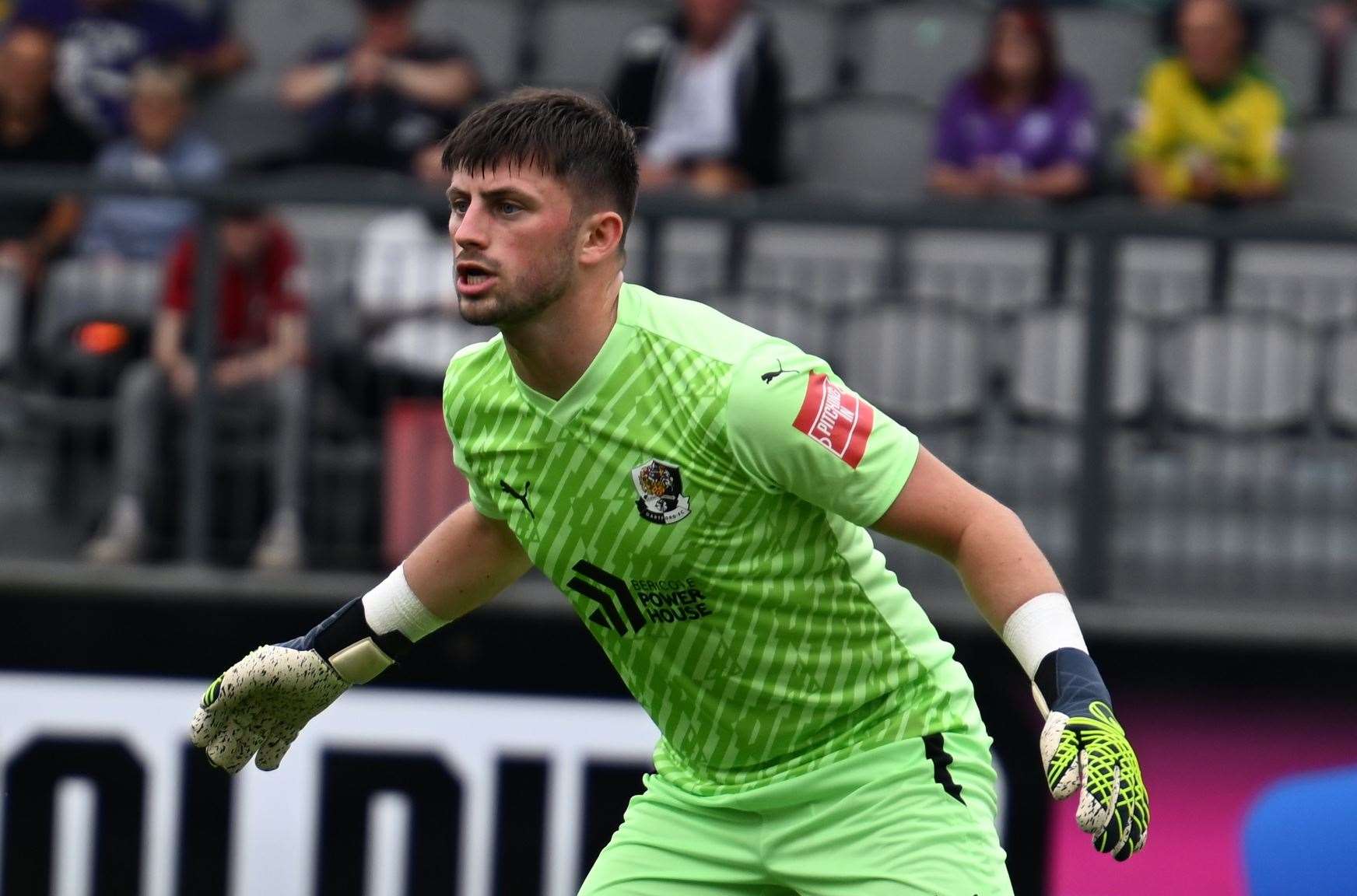 Keeper Matt Kerbey - came up against his former club at the weekend after he signed for Hastings. Picture: Barry Goodwin