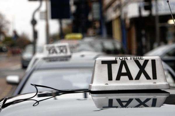 A taxi driver was arrested in Chatham. Stock picture: Peter Still