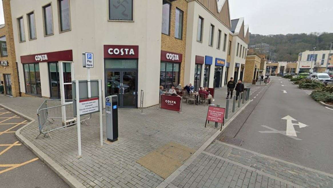 Costa in St James' Retail Park in Dover is set to move. Picture: Google