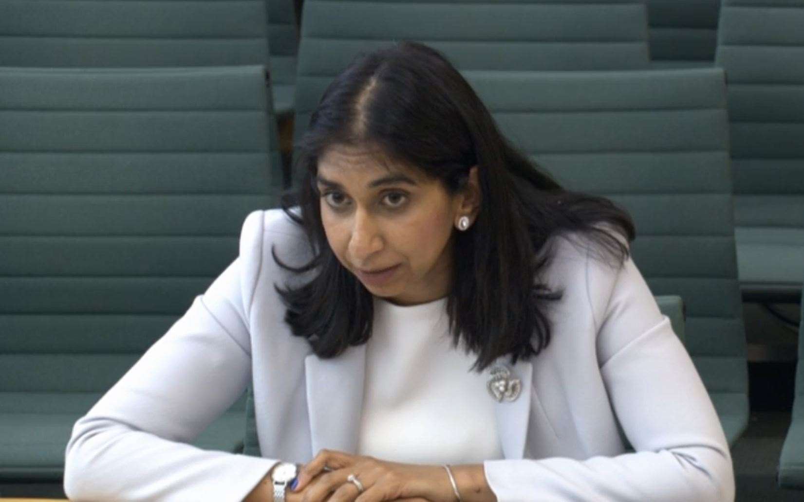 Attorney General Suella Braverman denied Covid-19 regulations were too complex (House of Commons/PA)