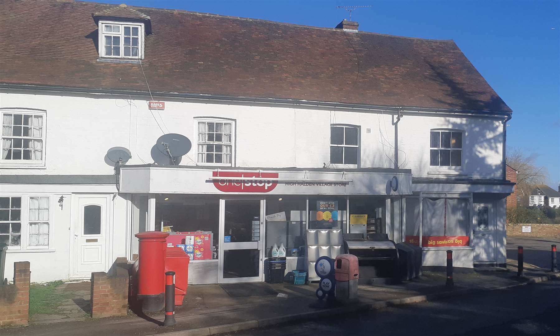 The One Stop shop in High Halden has been burgled