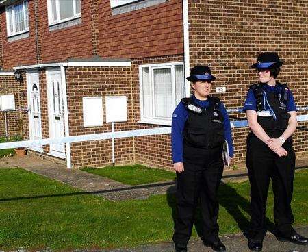 Police are investigating after a woman’s body was discovered at a house in Broomfield, nearHerne Bay