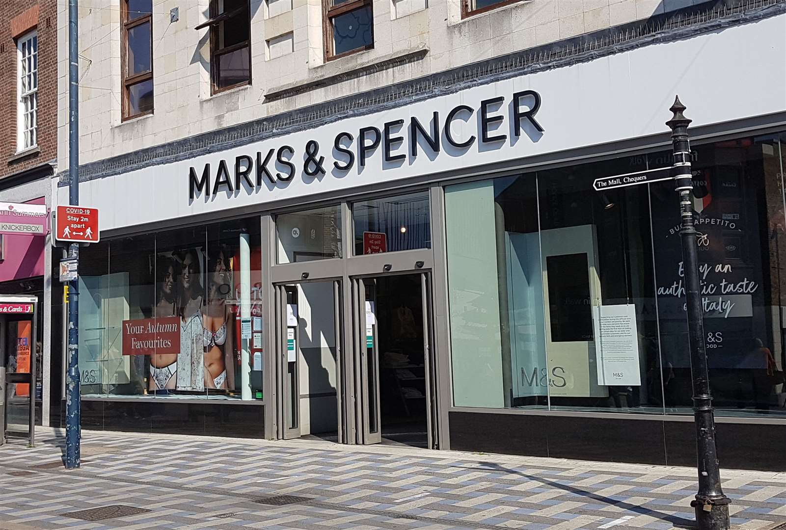 The M&S store in Week Street, Maidstone, closed after it opened an out-of-town site