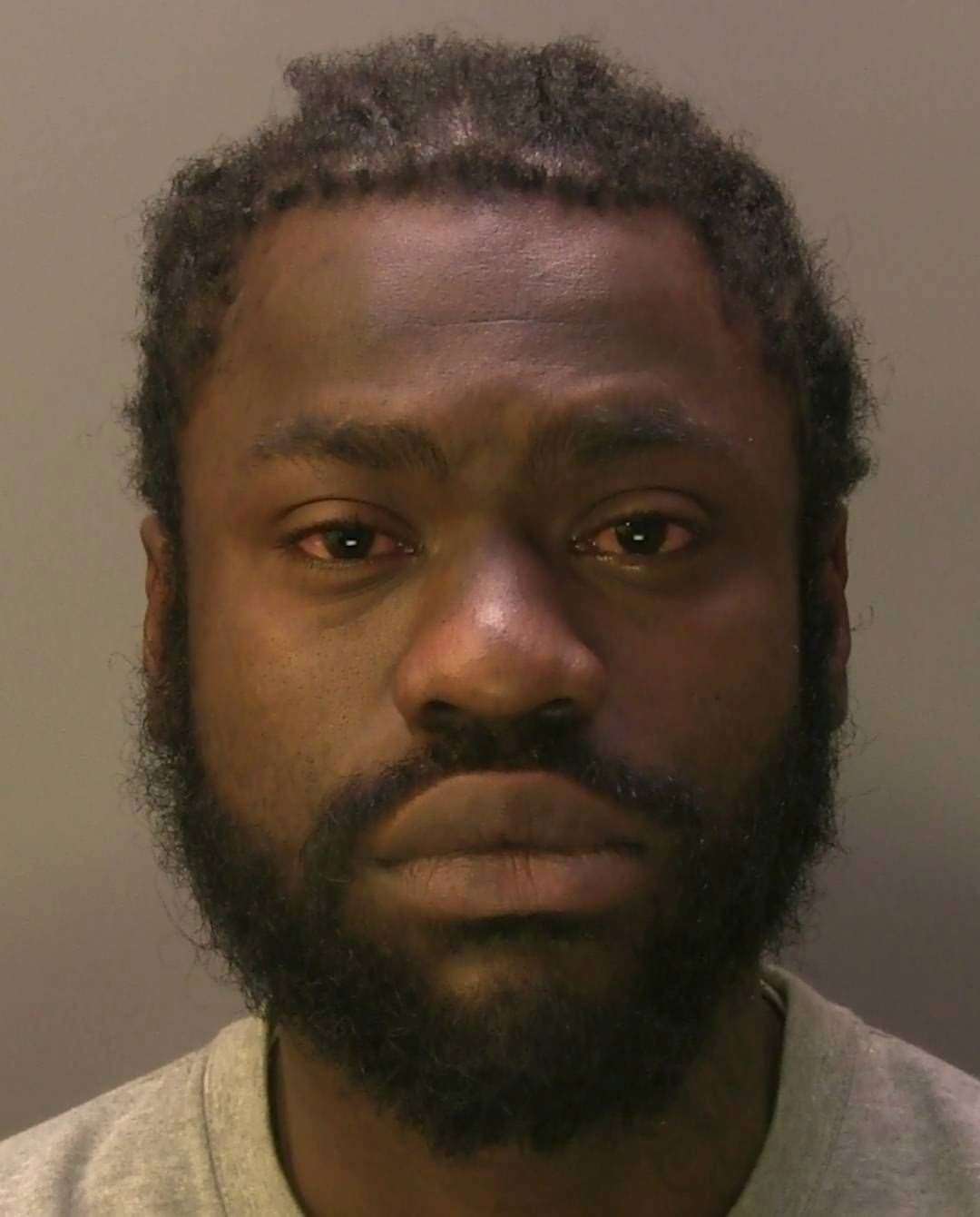Fabio Paulo, from Hawkinge, subjected a vulnerable woman to a horrific attack in an attempt to force her into giving him £500. Picture: Sussex Police