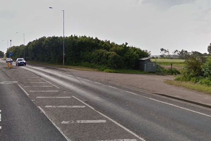 The incident happened in Pedding Lane, Shatterling. Picture: Google Street View.