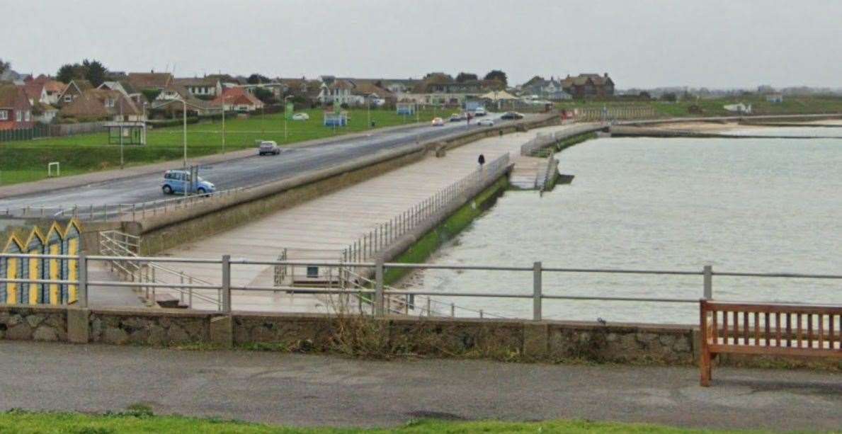 Dog owners were told to keep their animals away from Minnis Bay, Birchington-on-Sea. Picture: Google