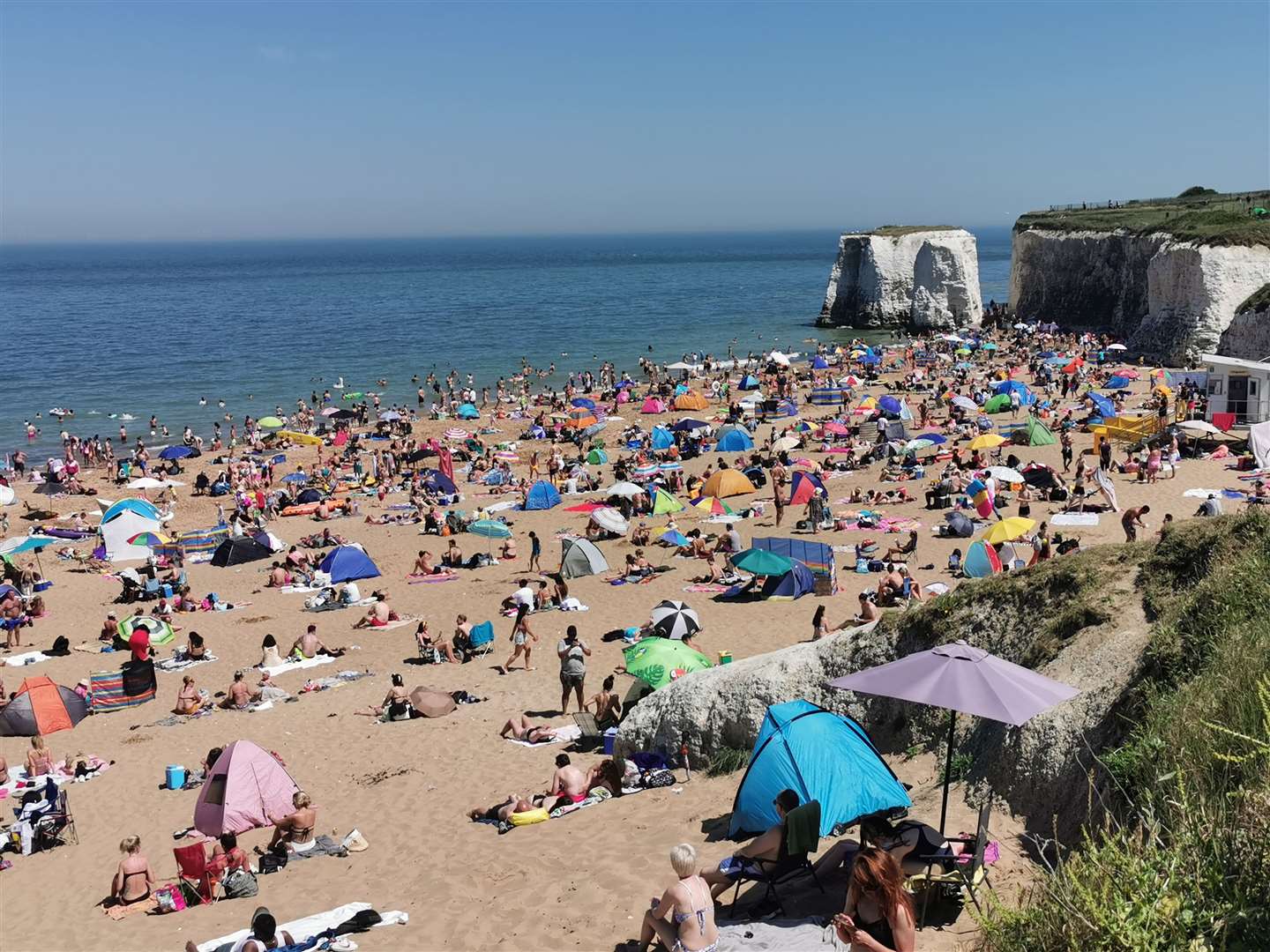 Botany Bay is one of the Isle's most popular beaches