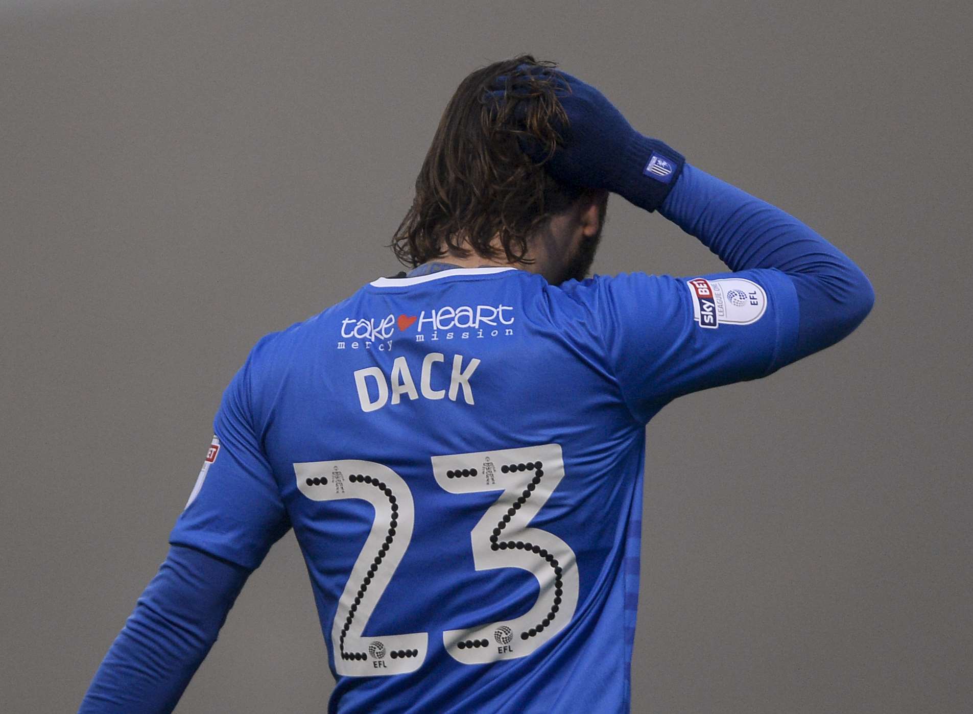 Gillingham midfielder Bradley Dack Picture: Ady Kerry