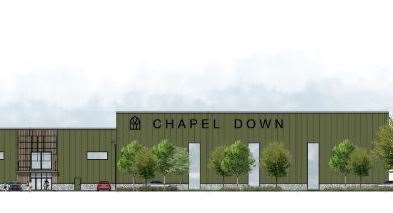 How the new Chapel Down winery near Canterbury might look