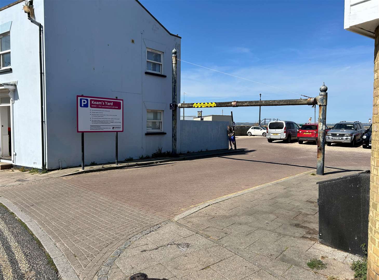 It costs £3.70 an hour to use nearby Keam's Yard car park in Whitstable