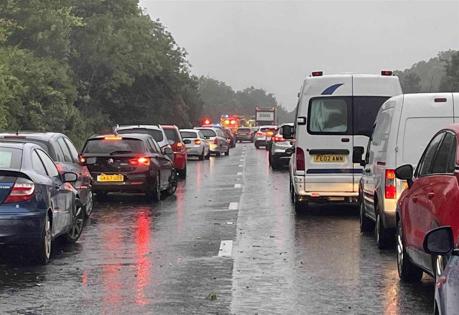 Traffic Held On M2 After Crash Between Faversham And Sittingbourne