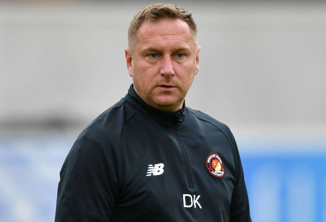 Ebbsfleet manager Dennis Kutrieb. Picture: Keith Gillard