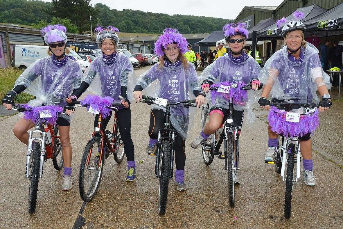 Divas on Wheels for the Pilgrims Hospice