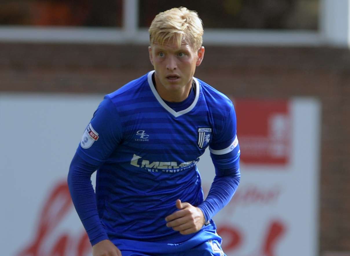 Gillingham captain Josh Wright Picture: Barry Goodwin