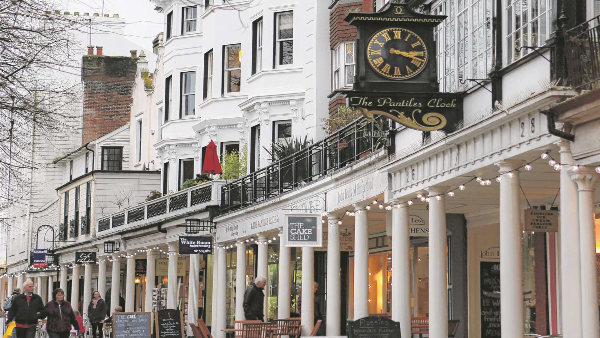 The Pantiles in Tunbridge Wells. Picture: Matthew Walker