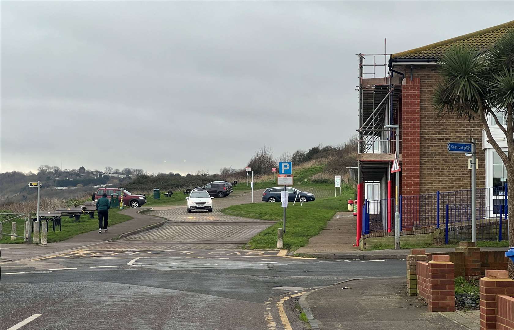 The Little Oyster car park in Minster. Picture: Megan Carr