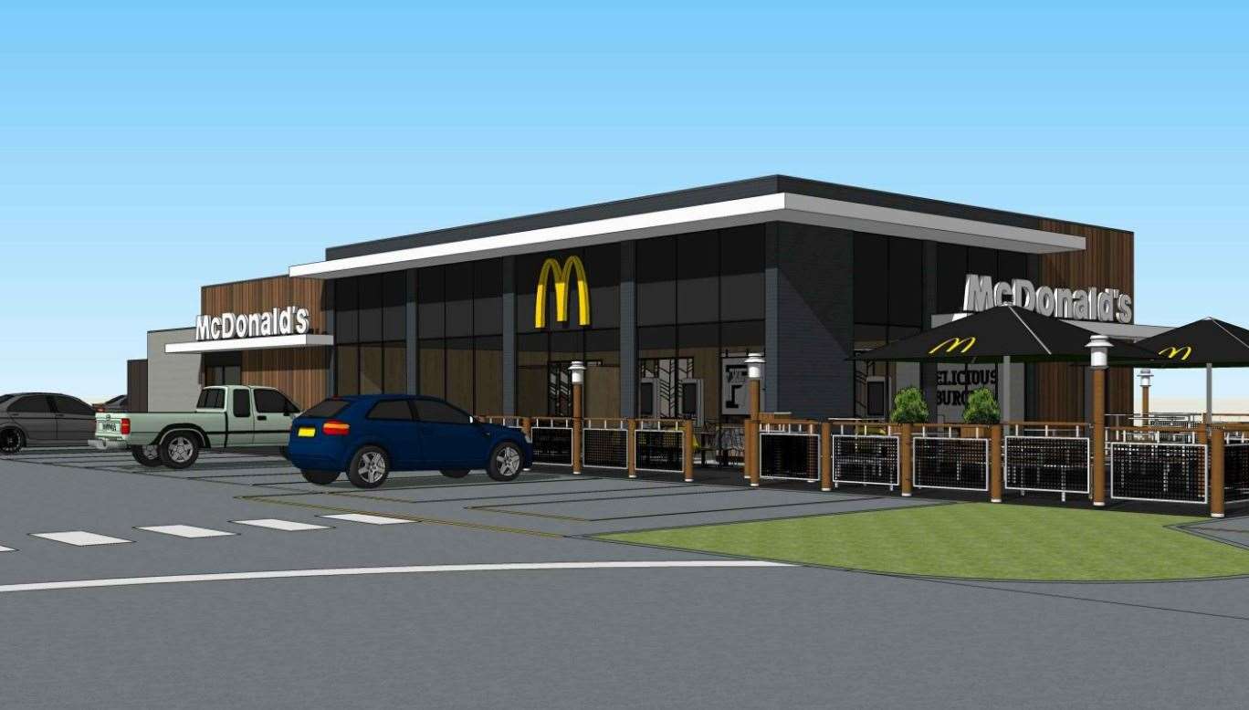 McDonald's says it will address concerns from locals and work with the community. Picture: McDonald's