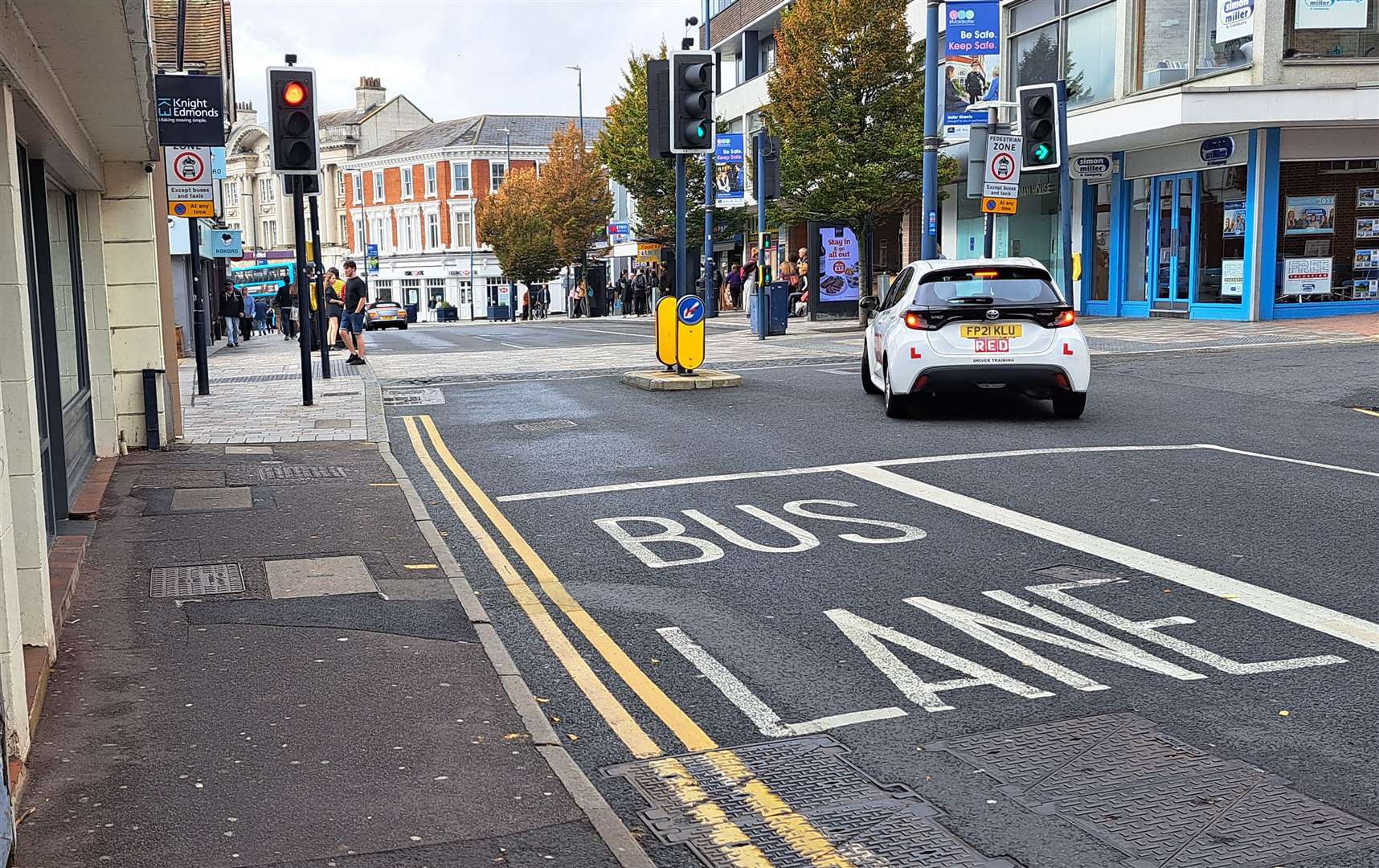 Some similar cameras have already been set up in Maidstone town centre