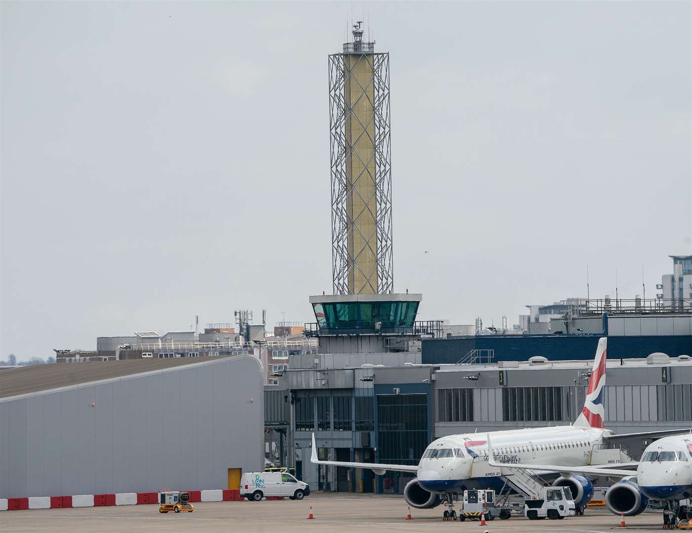 London City Airport’s digital control tower (London City Airport/Andrew Baker/PA)