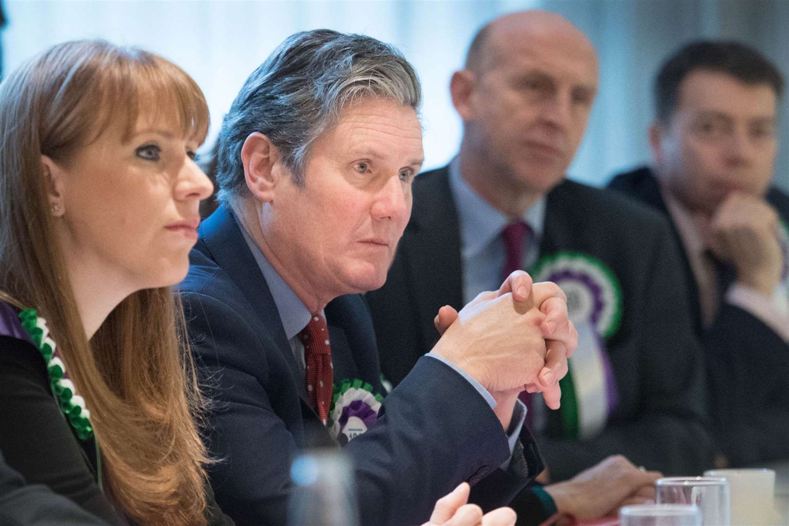 Angela Rayner and Sir Keir Starmer (Stefan Rousseau/PA)