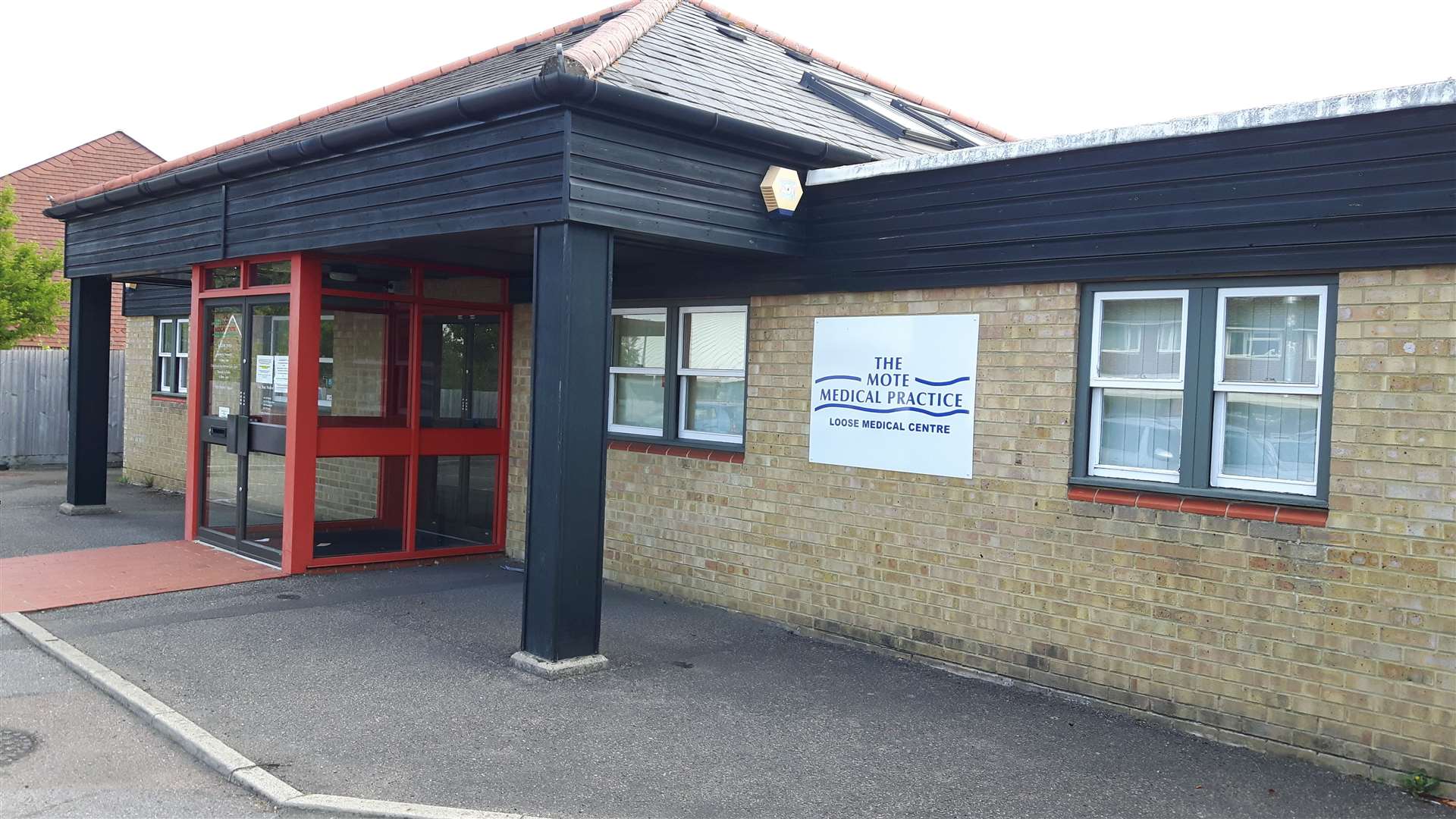 The Mote Medical Practice branch surgery in Boughton Lane, Maidstone, is currently closed